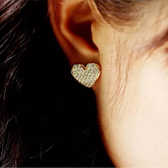 Heart Earrings - Picture 3 of 4